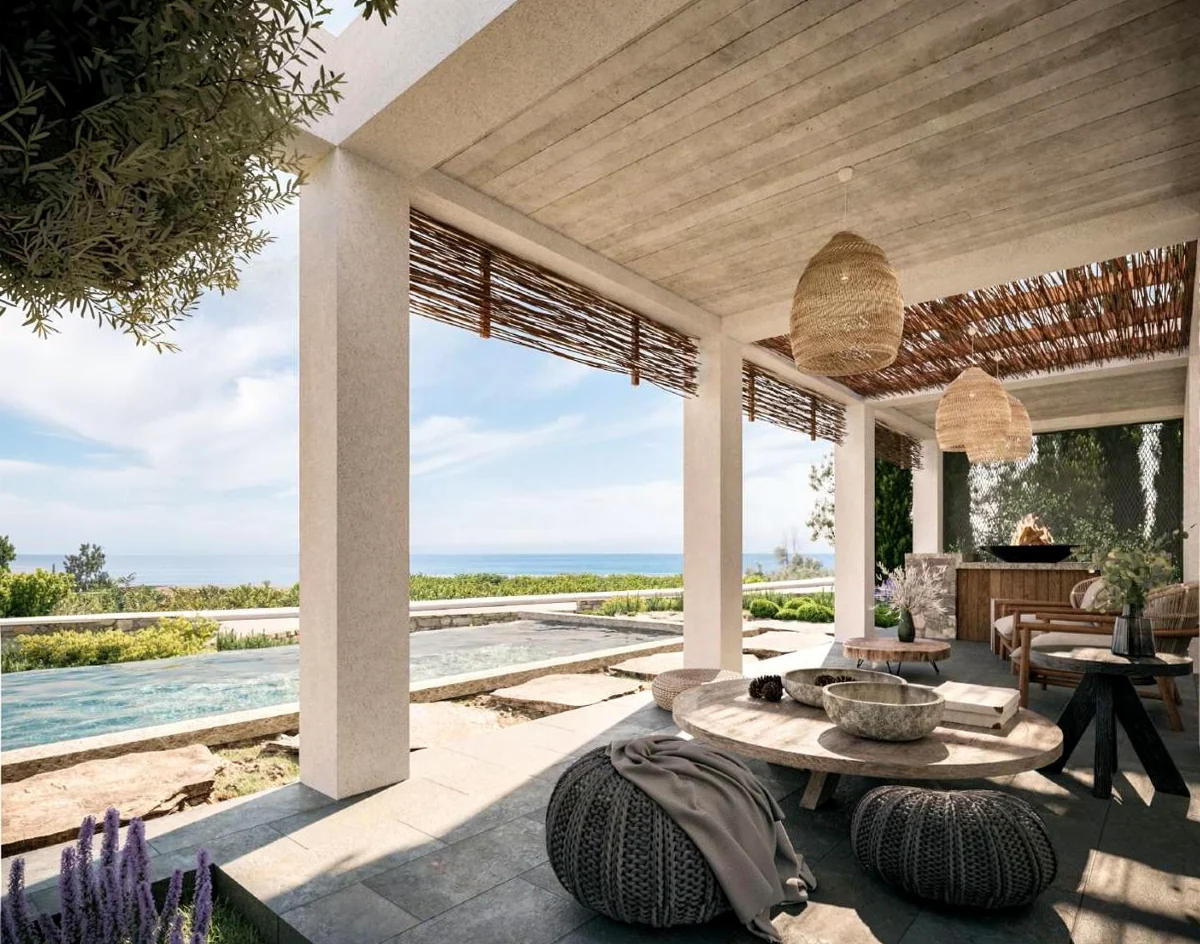 Mediterranean villas in Akamas Peninsula