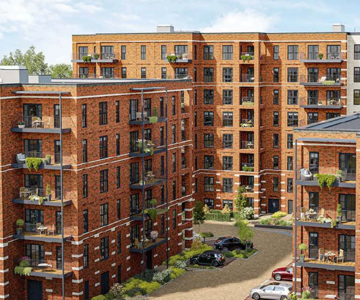 New-build apartments in Cricklewood, London