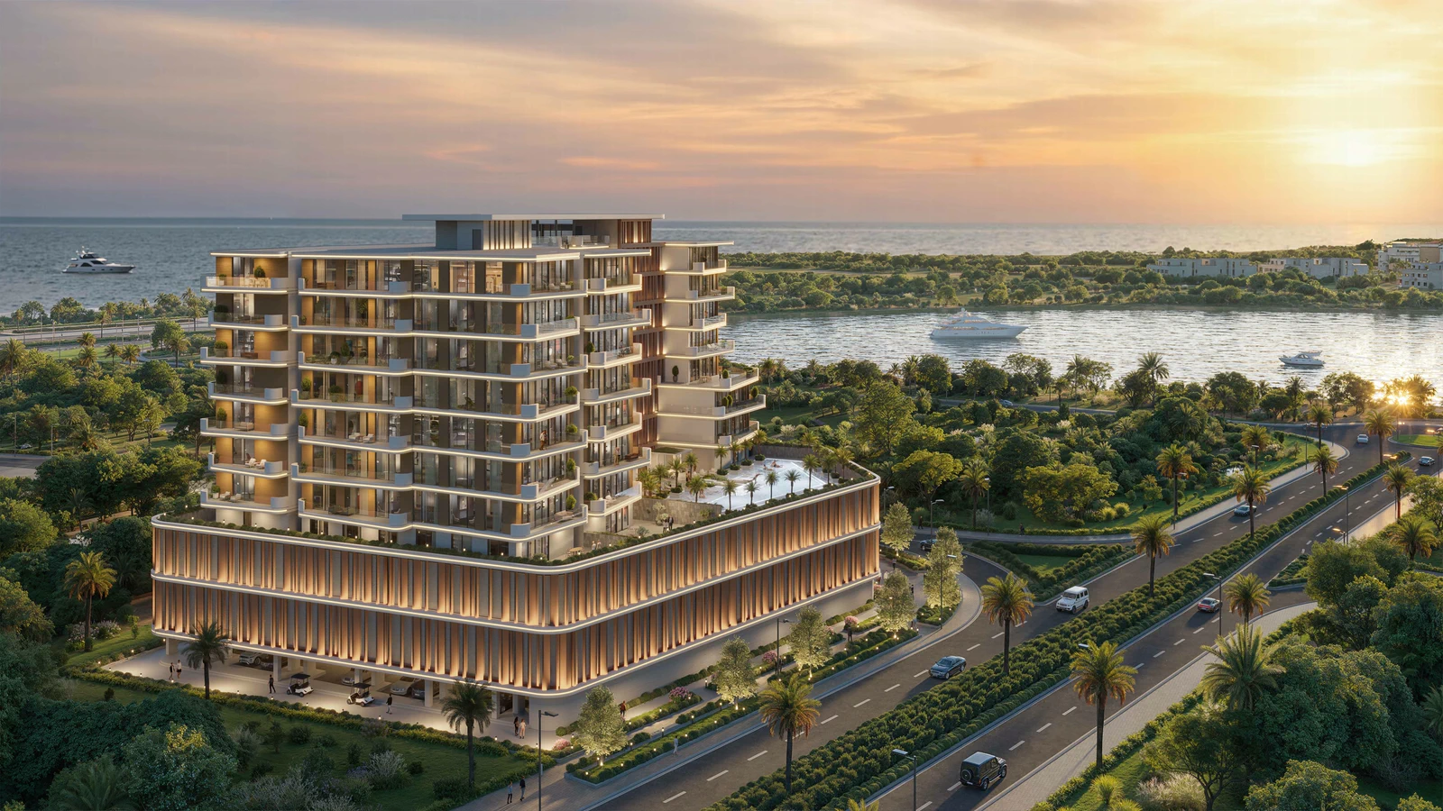 Waterfront apartments in Dubai Islands, Dubai