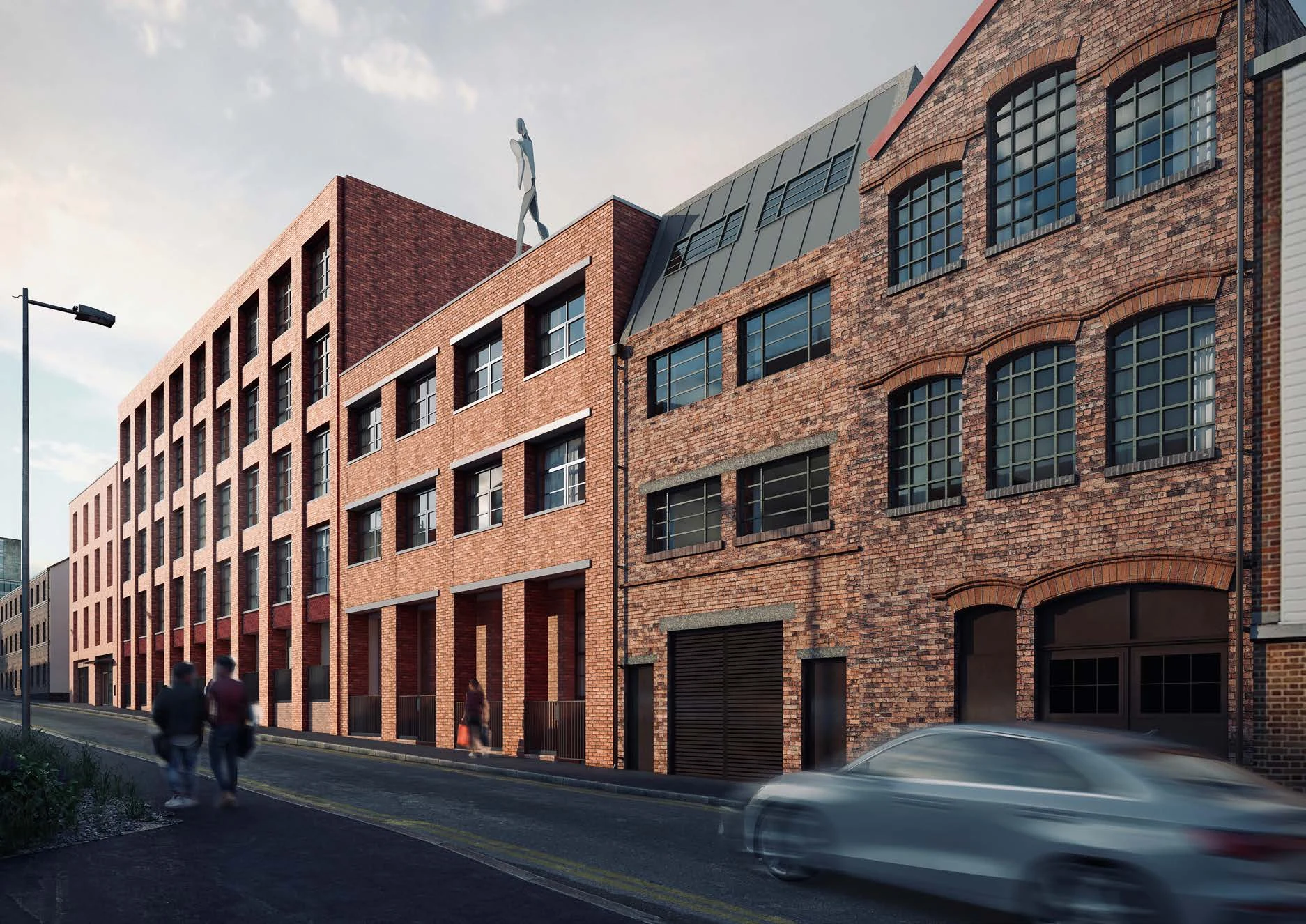City apartments in Gun Quarter, Birmingham, B4 property photograph