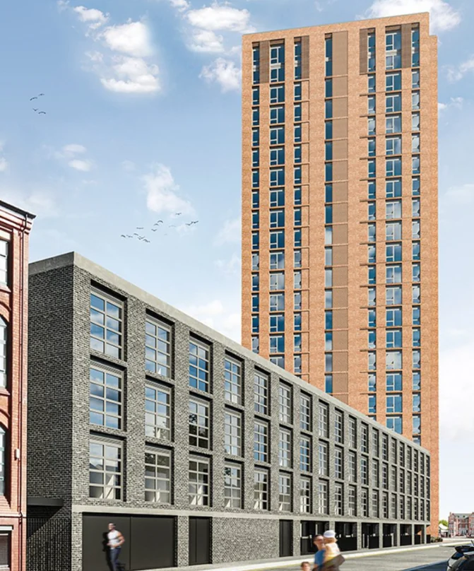 Jewellery Quarter apartments in Birmingham B1