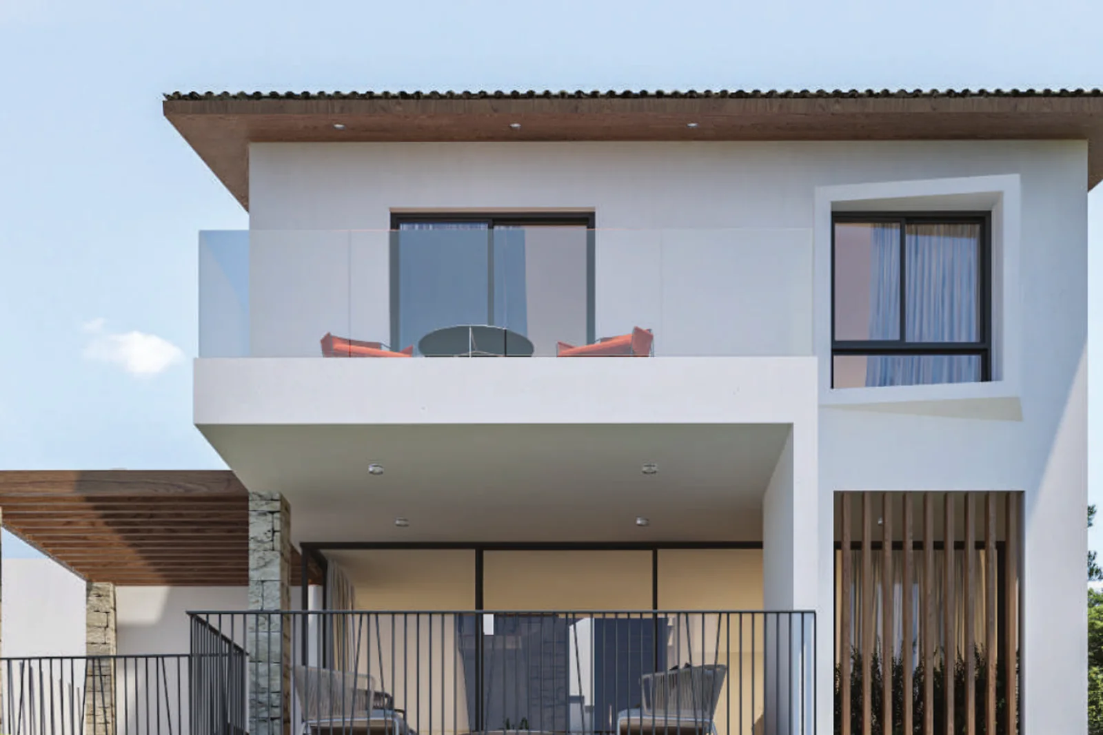 Hillside villas in Limassol, Cyprus