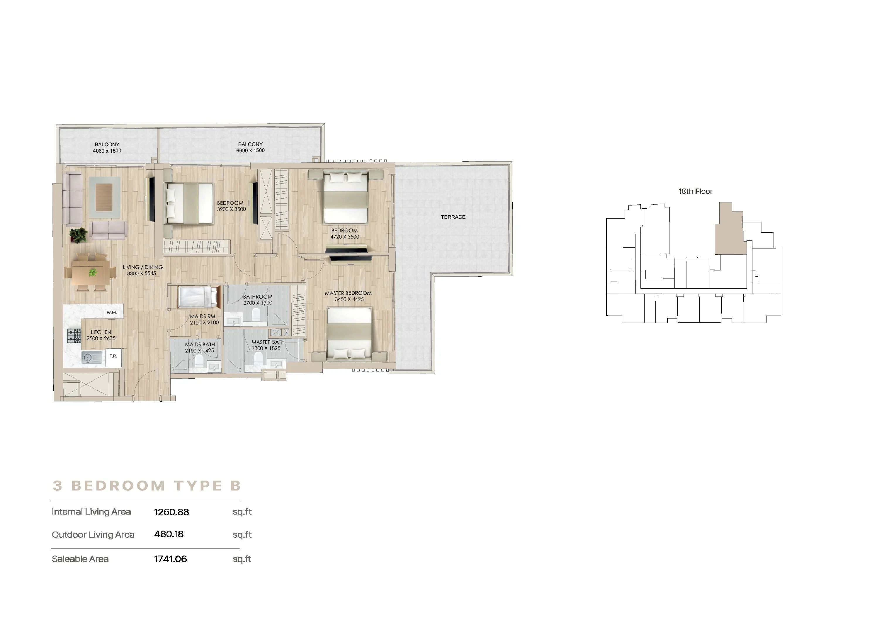 Residential apartments in Me'aisem (Dubai Production City), Dubai
