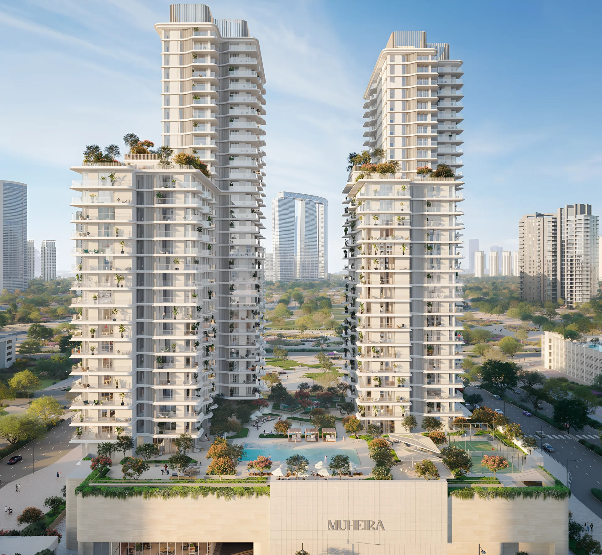 Waterfront apartments in Reem Island, Abu Dhabi