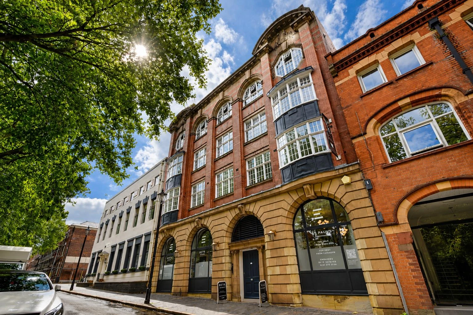 City-centre apartments in St Paul's Square, Birmingham, B3 property photograph